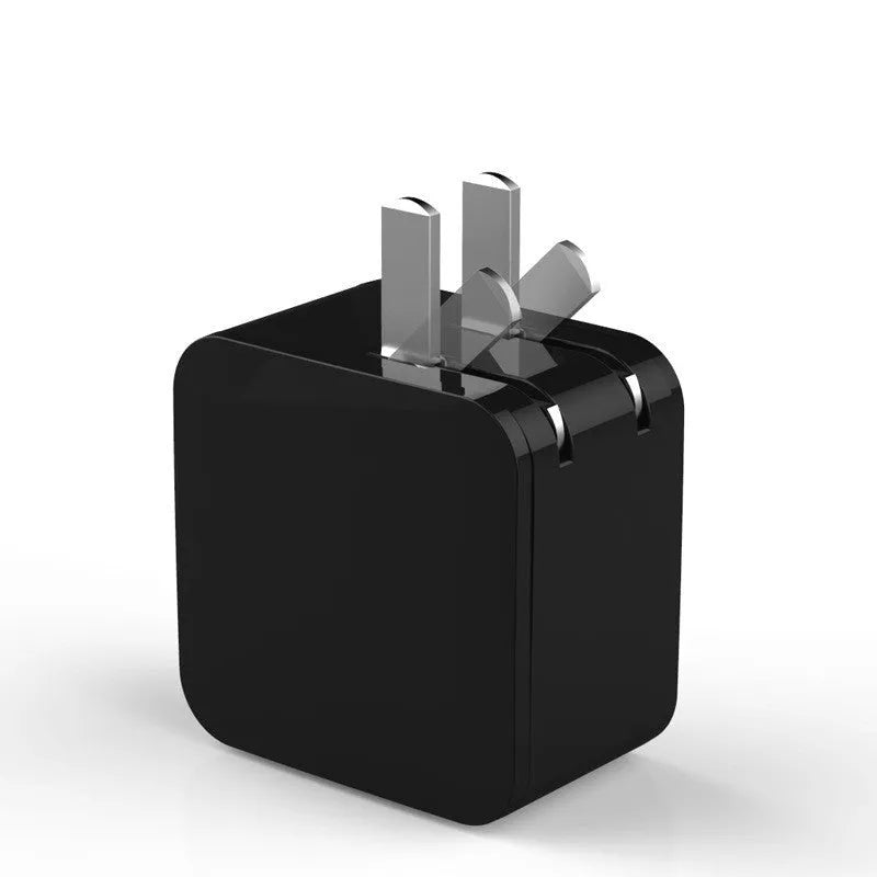 5V 2.4A USB travel charger adapter with digital display showing charging status