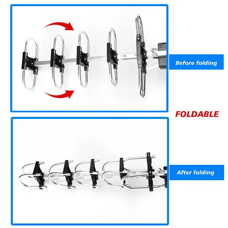GR-1002 outdoor rotatable television antenna for digital TV signal reception