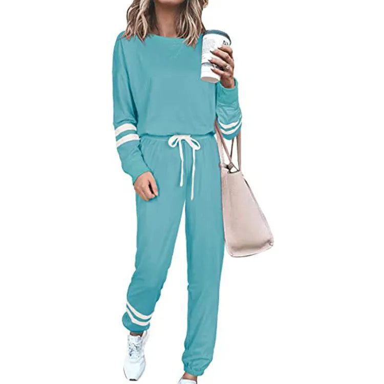 Women's plus size casual suit set in cotton blend fabric, half sleeves, available in eight solid colours