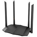 AC8 dual-band wireless router with gigabit ports measuring 365mm wide