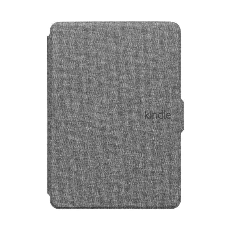 Hard plastic leather-style protective case for Kindle Paperwhite with magnetic closure in multiple colours.