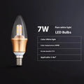 Household E14 E27 LED screw bulb with three colour options and rechargeable lithium battery