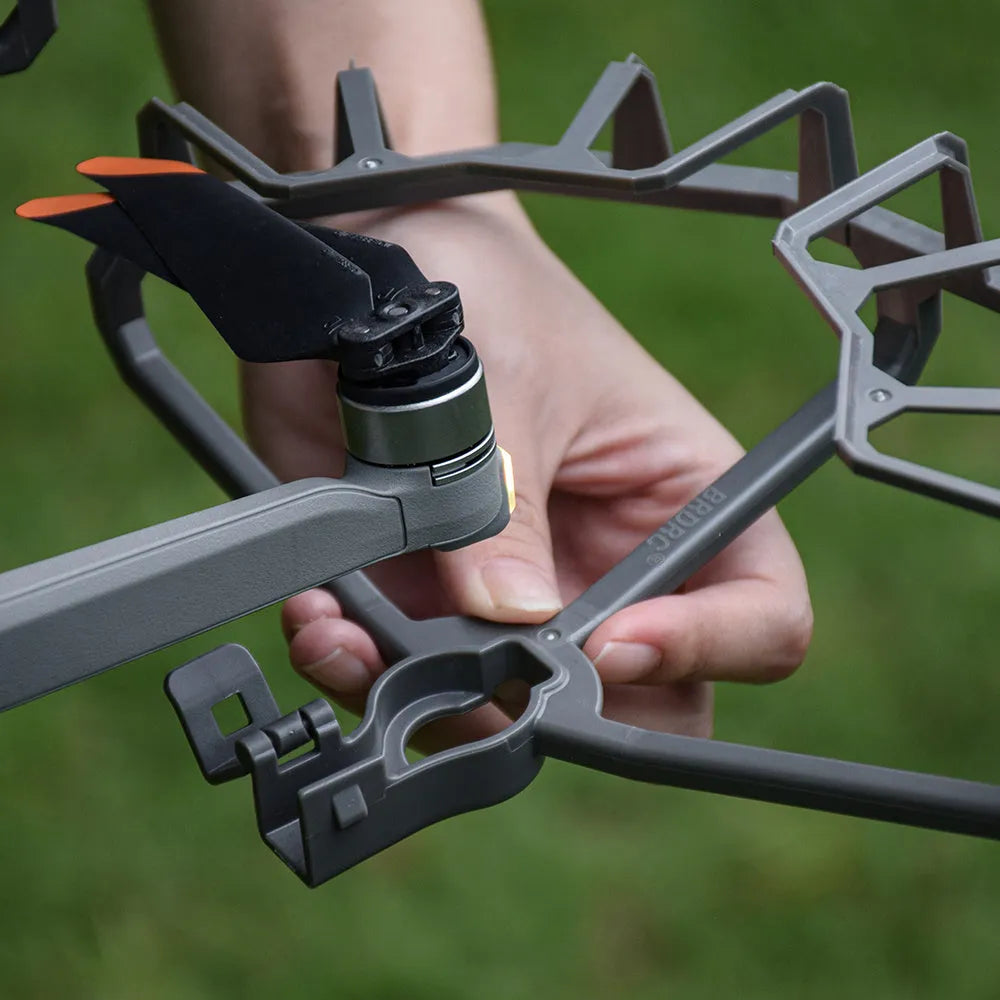 Grey ABS plastic propeller guard ring for DJI Mavic Air 2 and Air 2S drones.