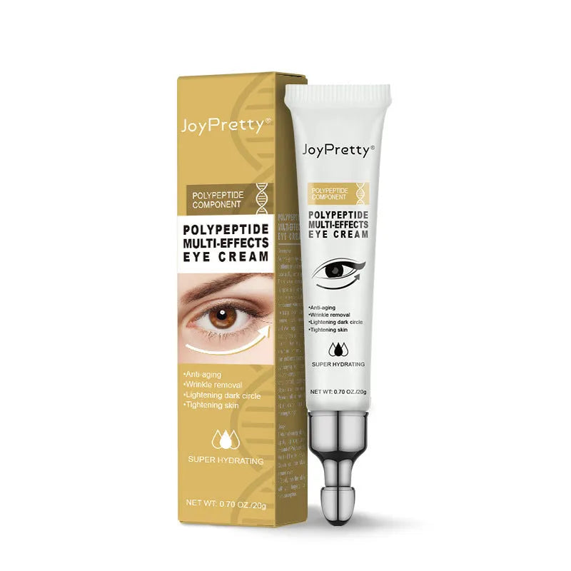 20g anti dark circle peptide eye cream for puffiness reduction and universal skin types