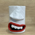 Colourful funny tissue paper holder, an American style resin desktop ornament and tissue box.