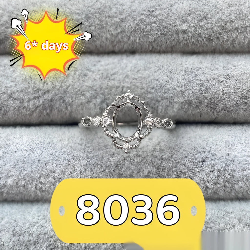 Oval denier ring with open mouth design and five-pointed star decoration on copper band