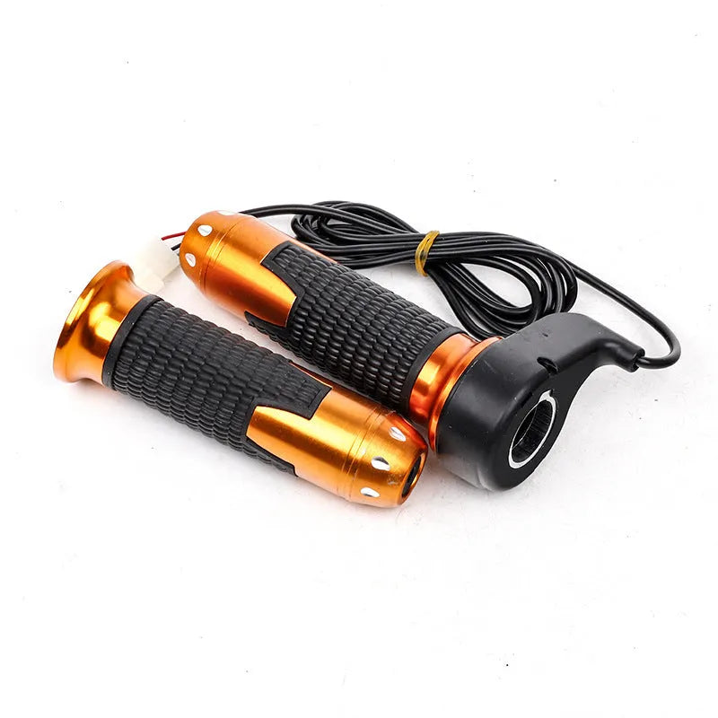 Three-wheel electric car accelerator transfer handle with three-speed rotating mechanism in multiple colour options
