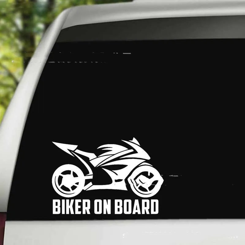 Reflective motorcycle car safety stickers in multiple colours and two size options