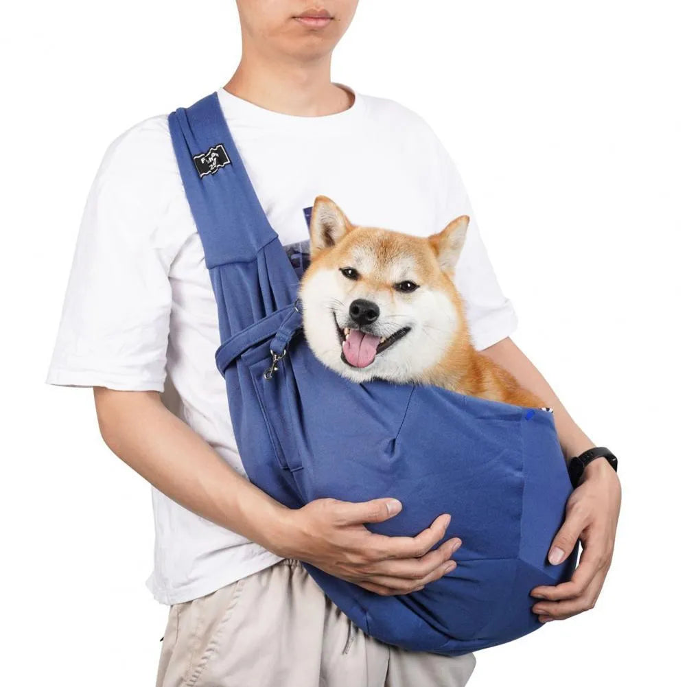 Foldable cat messenger bag with breathable mesh fabric in multiple colour options
