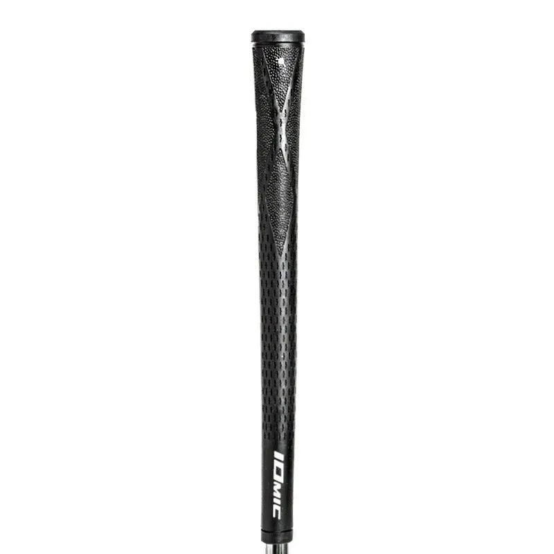 TPE material golf club grip in various colour options including pink, red, blue, white, and black.