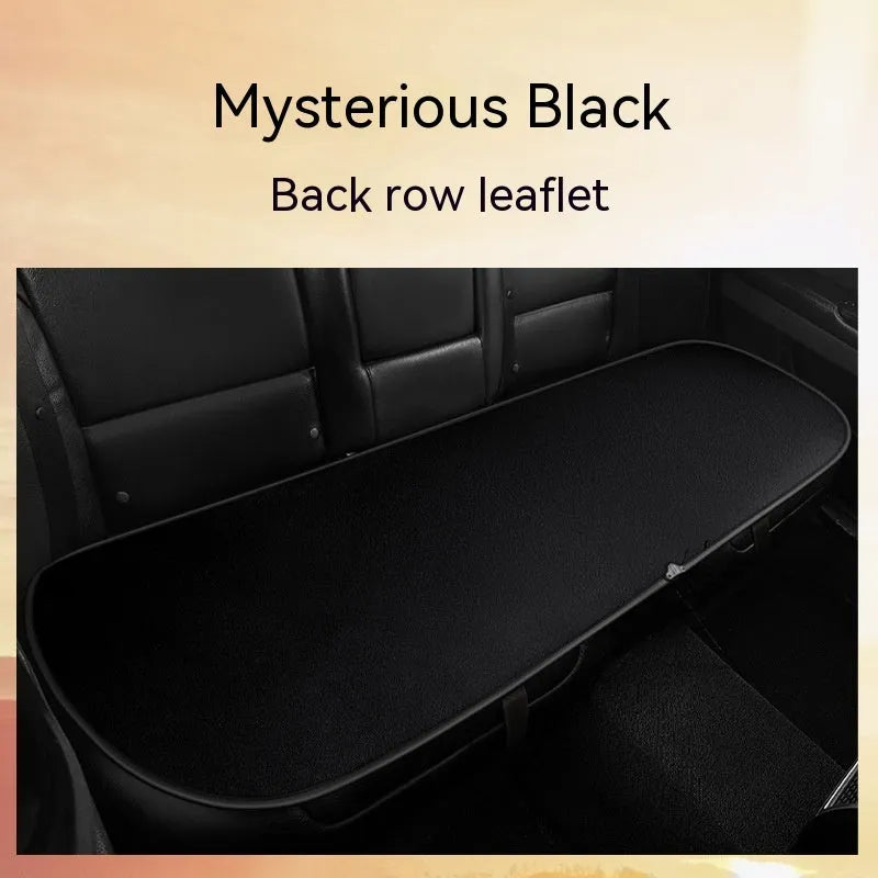 Auto heating car cushion with cotton filling in beige, black, or coffee colours for single or double car seats