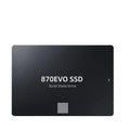 Samsung 870 EVO 2.5-inch SATA III solid state drive for internal storage expansion.