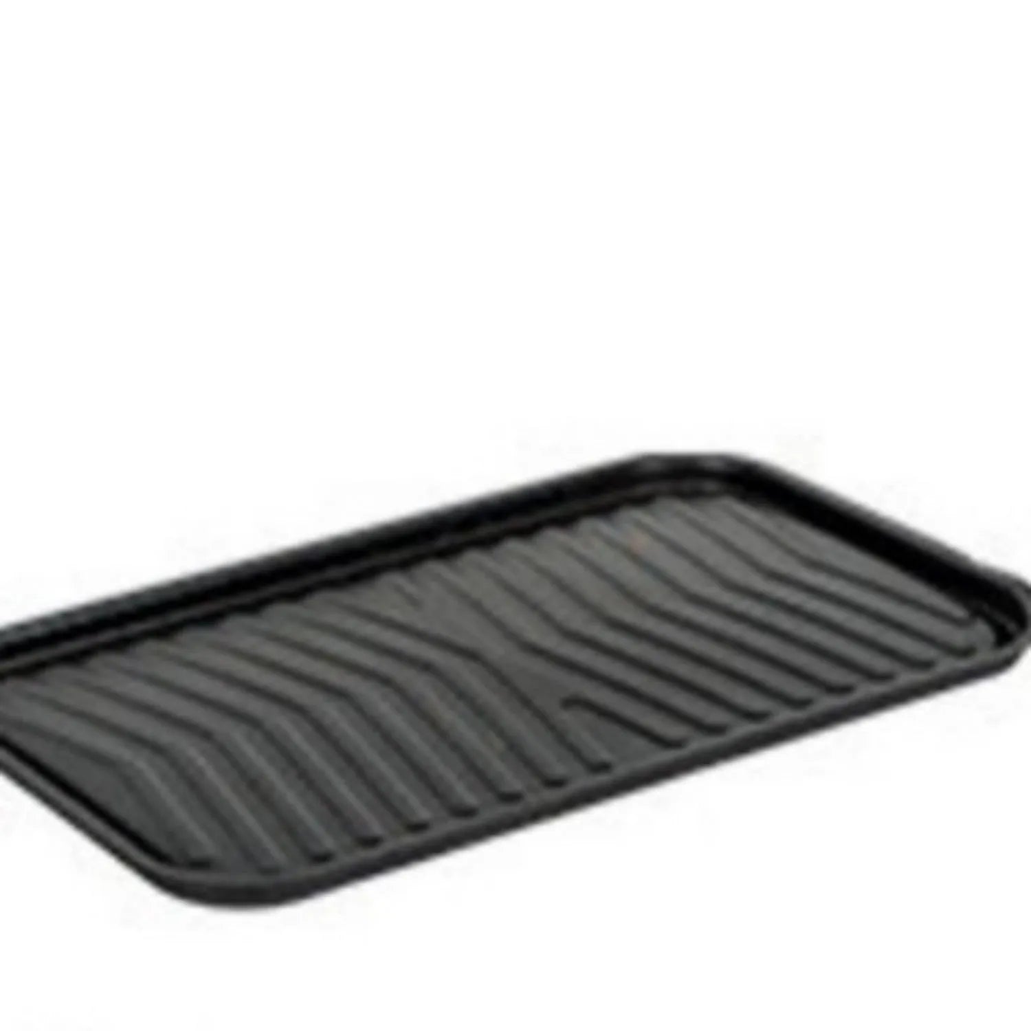 White round portable folding charcoal grill with detachable frying and baking components