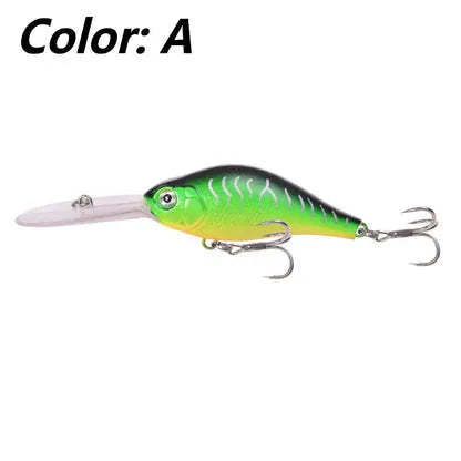 Little Fat Man 10.5cm deep diving hard minnow fishing lure in multiple colour options