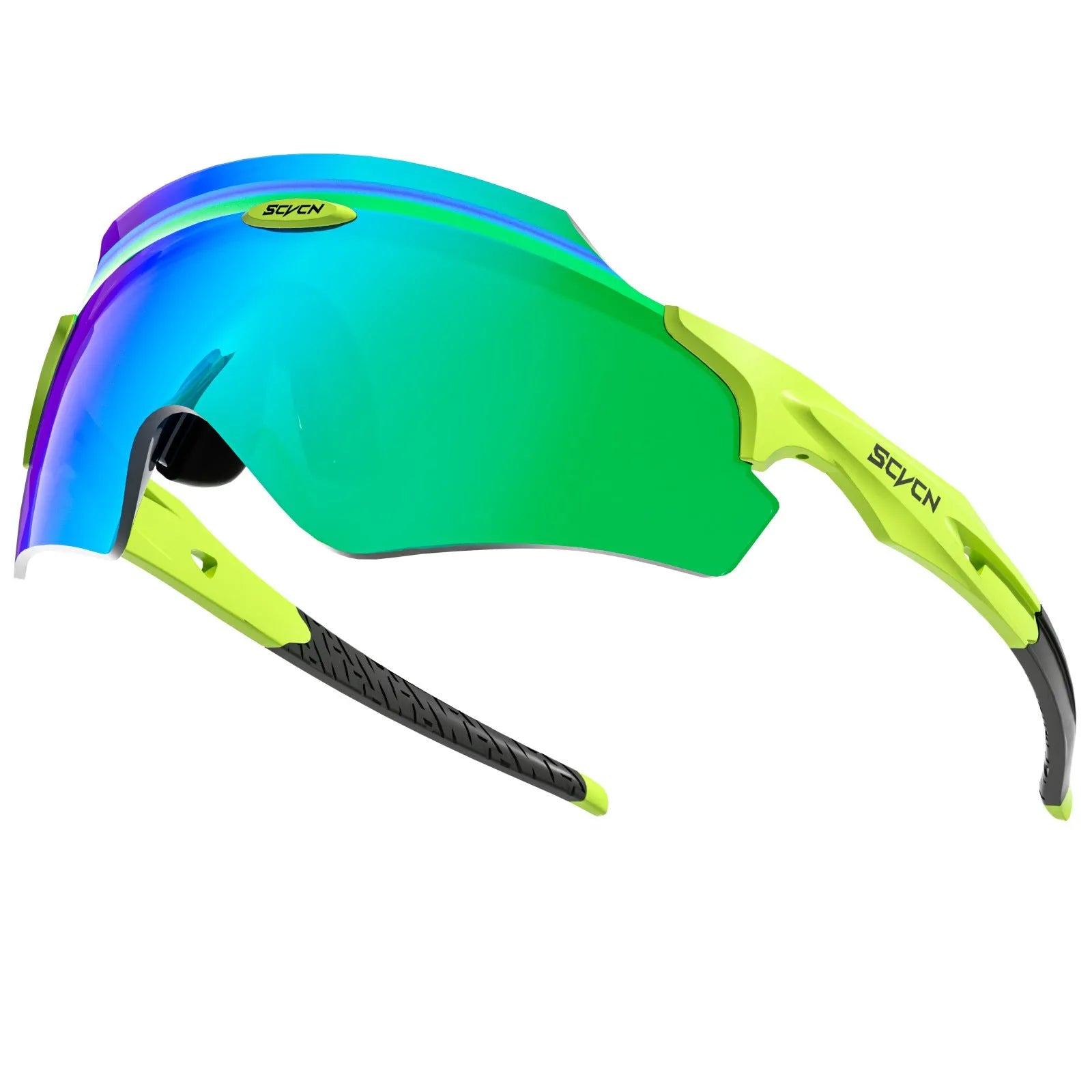 Frameless integrated lens athletic windproof goggles for sports