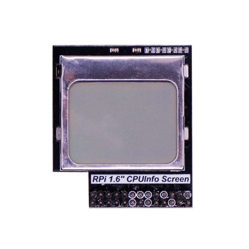1.6 inch LCD display screen with backlight switch for Raspberry Pi system monitoring