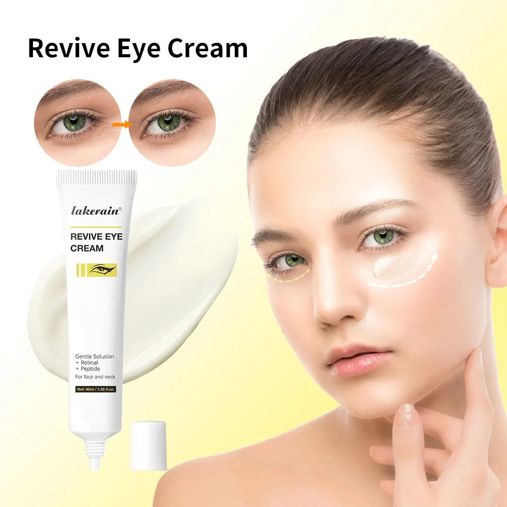 40ml jar of retinol eye cream for dark circles and fine lines
