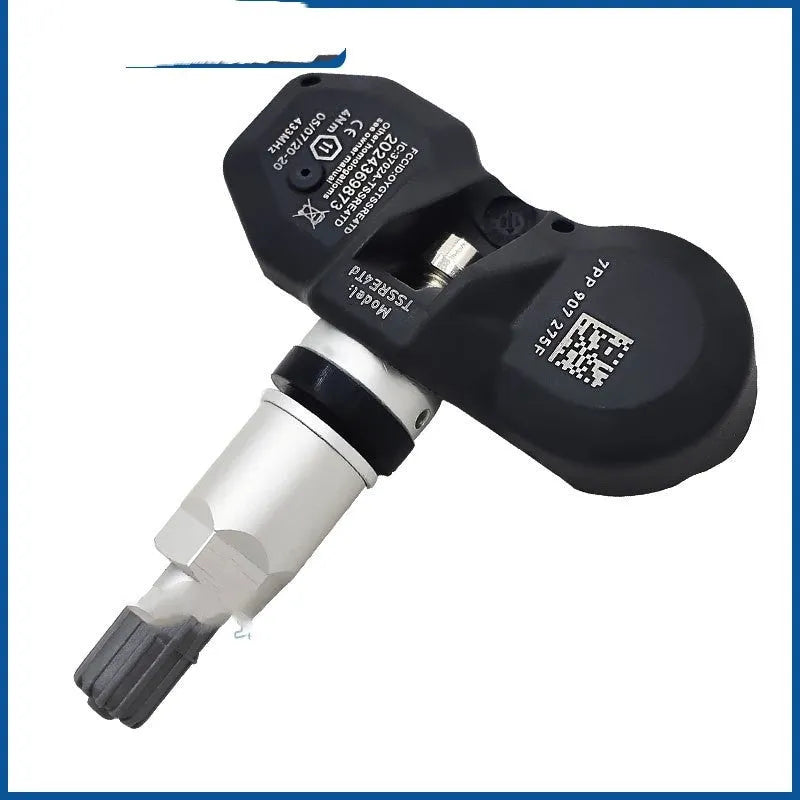 Black electronic tyre pressure monitor display unit for Audi vehicles