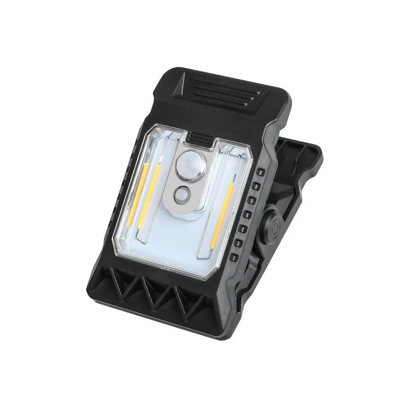 Motion sensor clip lamp with IP65 waterproof rating and human body detection