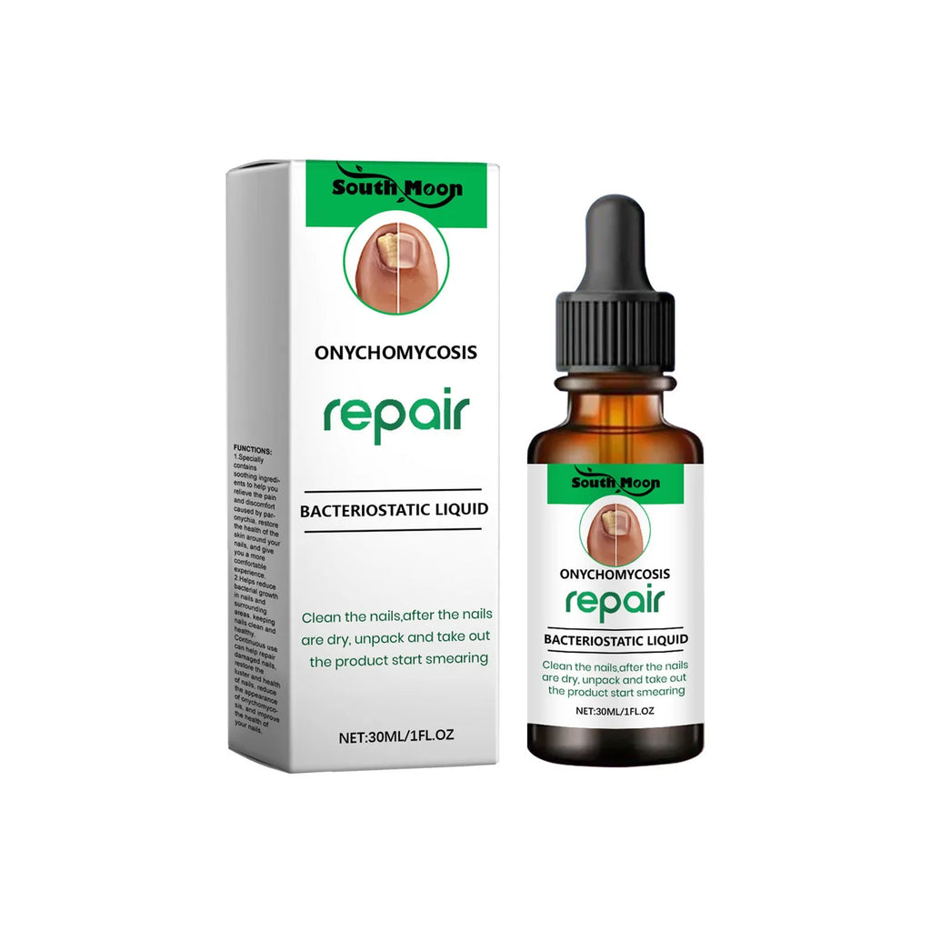 30ml bottle of gentle nail cleaning nursing solution for daily nail care