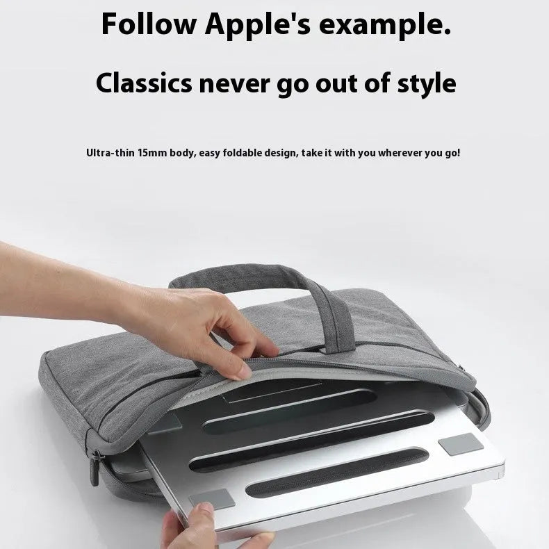 Aluminium alloy folding laptop cooling rack shown in an ordinary style variant.