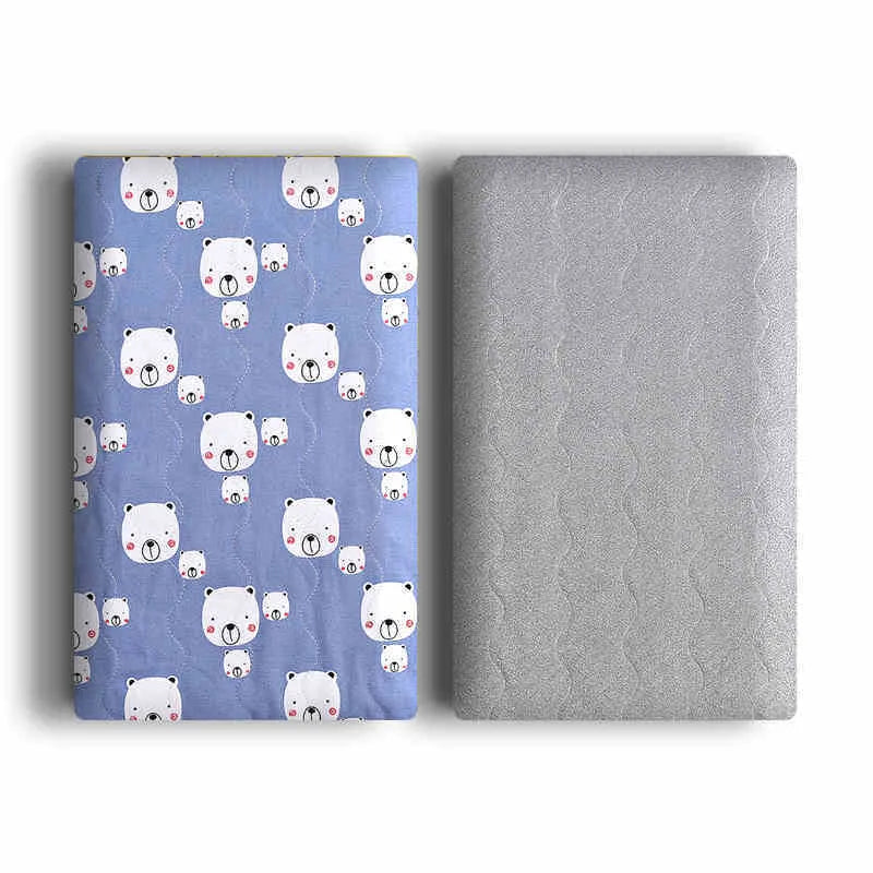 Double-sided cotton wool pet blanket with cartoon dinosaur print lying flat