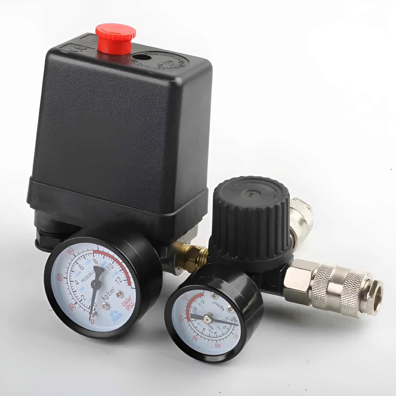 European style pressure regulating switch for air compressors with 0.5-0.8 MPa range