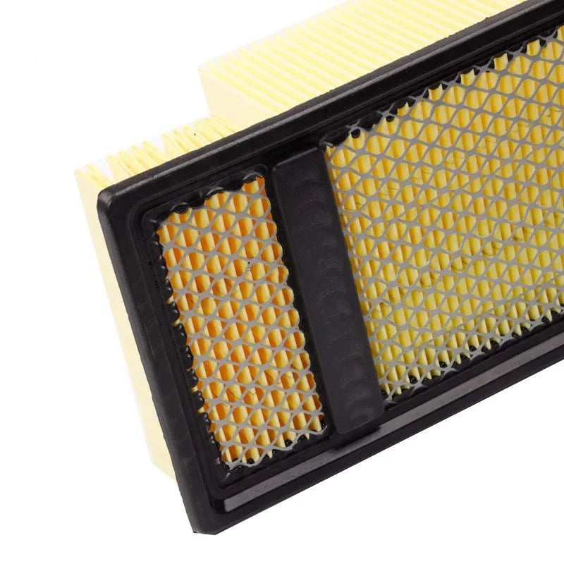 Dodge Ram pickup truck replacement air filter cartridge showing dimensions
