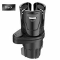 Car cup holder modification kit in ABS plastic with carbon fibre or matte finish options