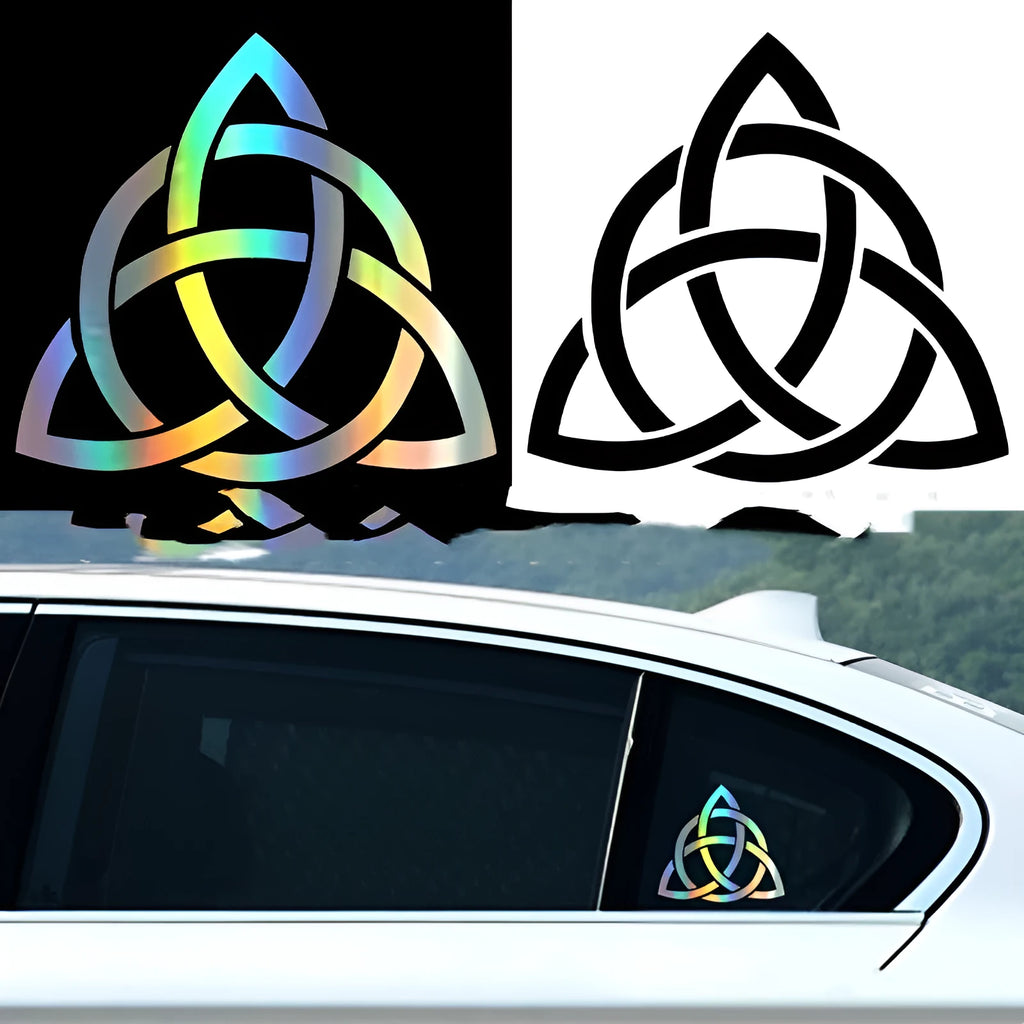Car body sticker decal for sunscreen and waterproof protection in black, white, or laser colour.