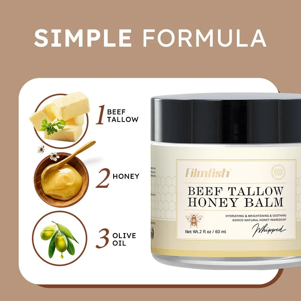60ml honey moisturising body cream in white container with Rejuvenation Refreshing Nourishing Skin Care branding