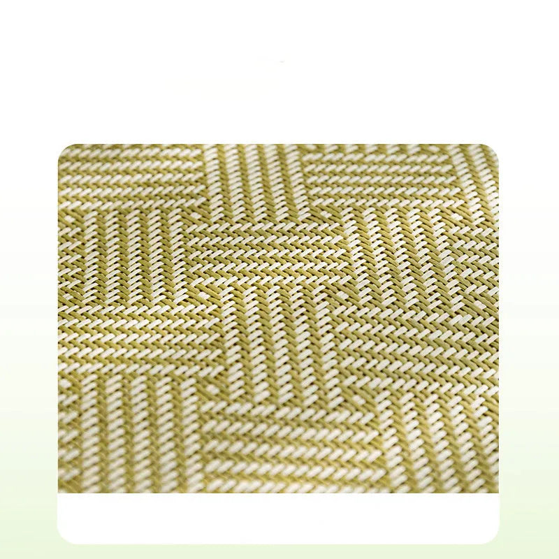 Green fruit backrest pet nest bed mat for dogs and cats in size large.