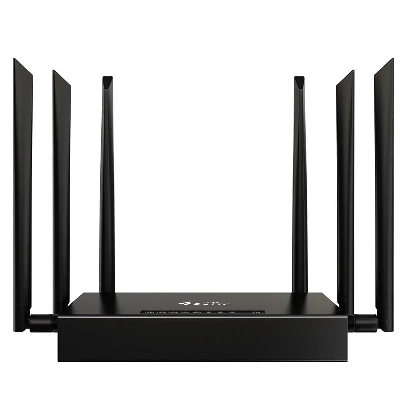 Industrial iron box 4G router with removable design and multiple antenna configuration options