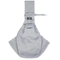 Foldable cat messenger bag with breathable mesh fabric in multiple colour options