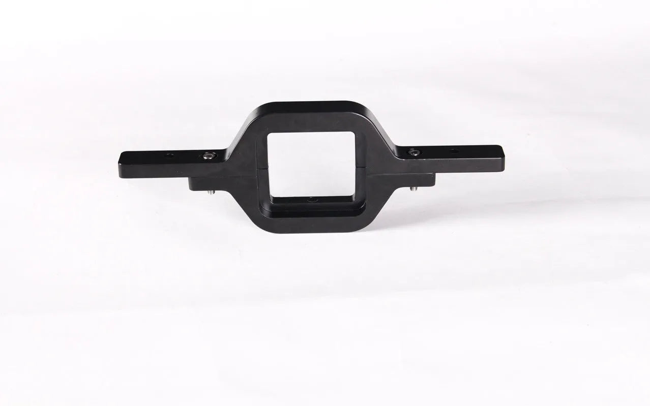 Black steel trailer hook lamp mounting bracket for off-road vehicle general coupler