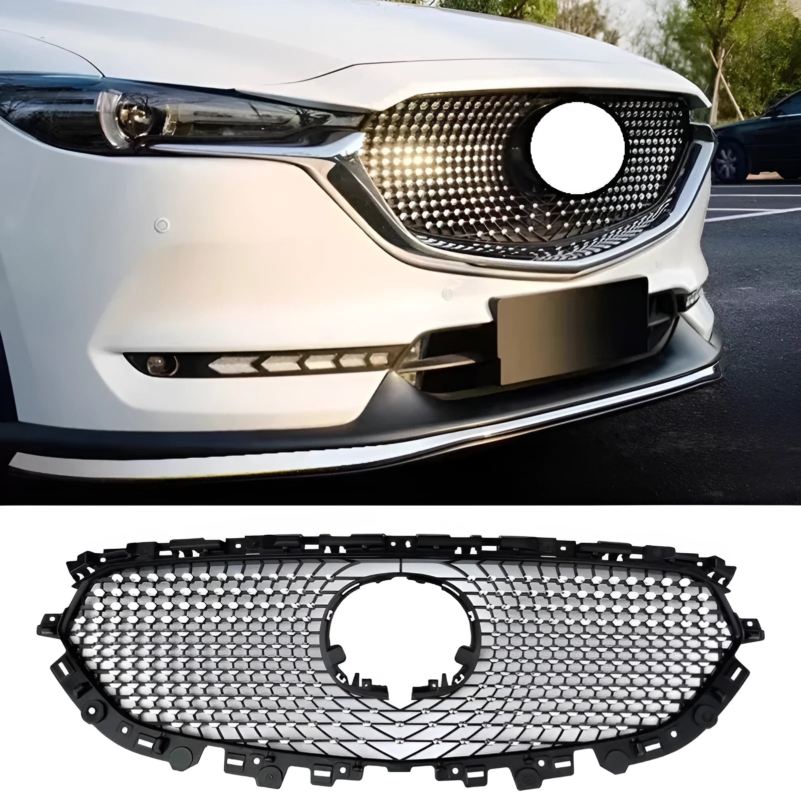 Mazda CX-5 second generation M16 GT sports medium mesh air intake grille decoration