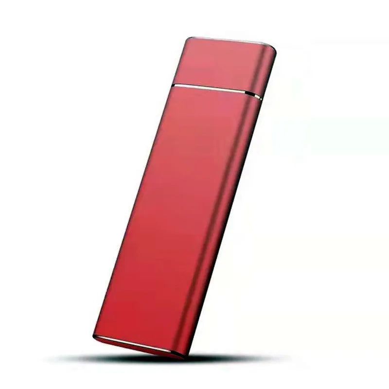 6TB ultra-thin metal external mobile hard disk in five colour options