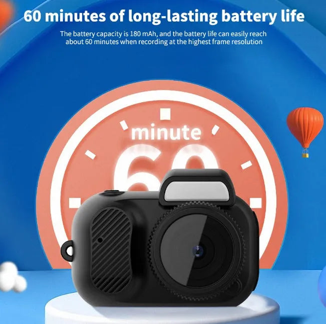 Black Y3000 HD outdoor sports camera with 0.96-inch display screen on a plain background.