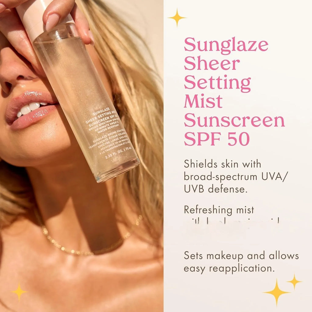 75ml Makeup Moisturising Protective Spray bottle with spray nozzle.