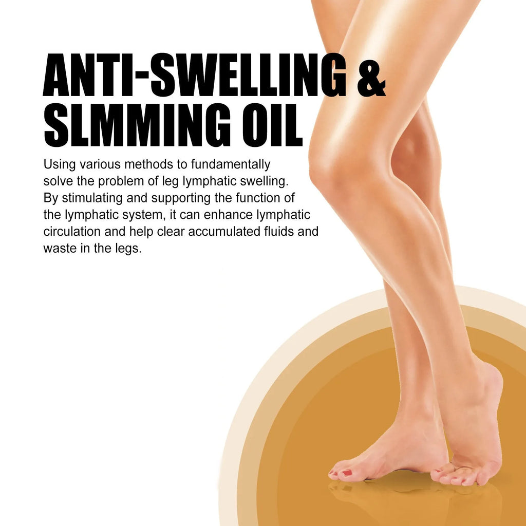 50ml bottle of natural extract body oil for moisturising and leg massage.