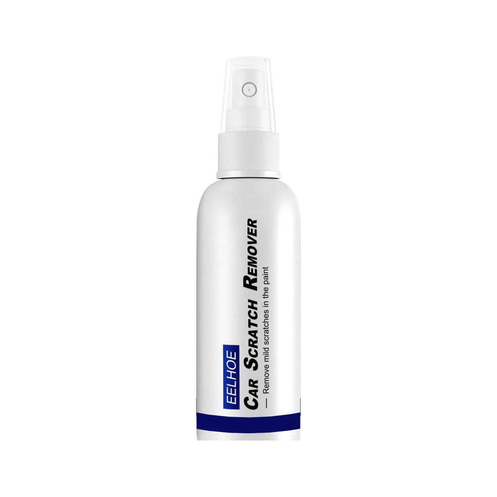 Car scratch repair spray can for paint surface renovation, available in 100ml, 50ml, and 30ml sizes.