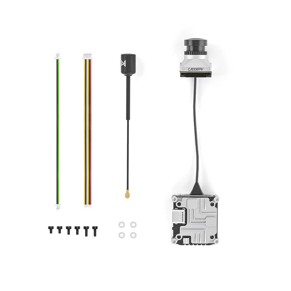 Caddx ADAPTS DJI FPV digital transmission kit with wiring and screws