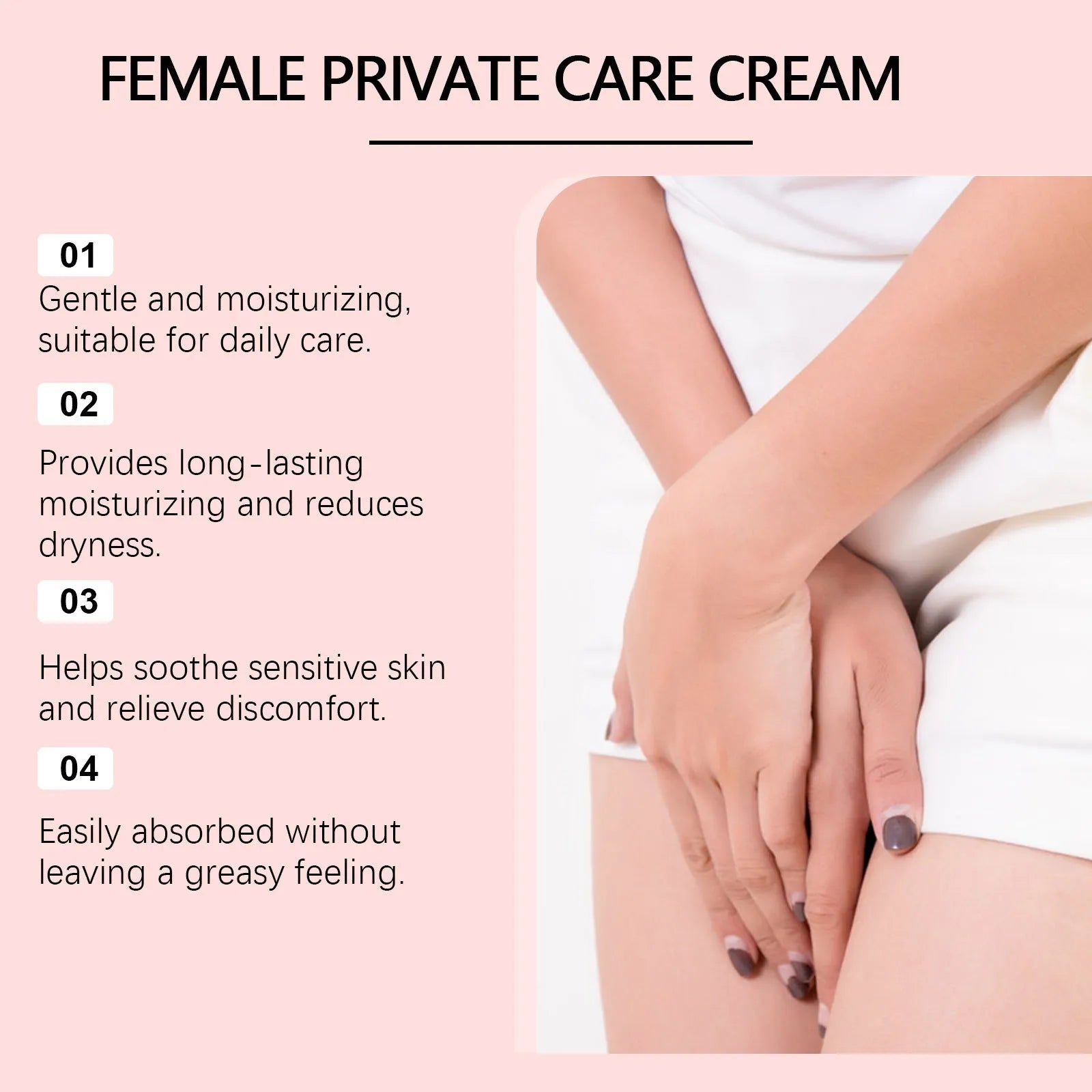 50g tube of daily moisturising cream for dry and tender skin with glycerol and rose extract