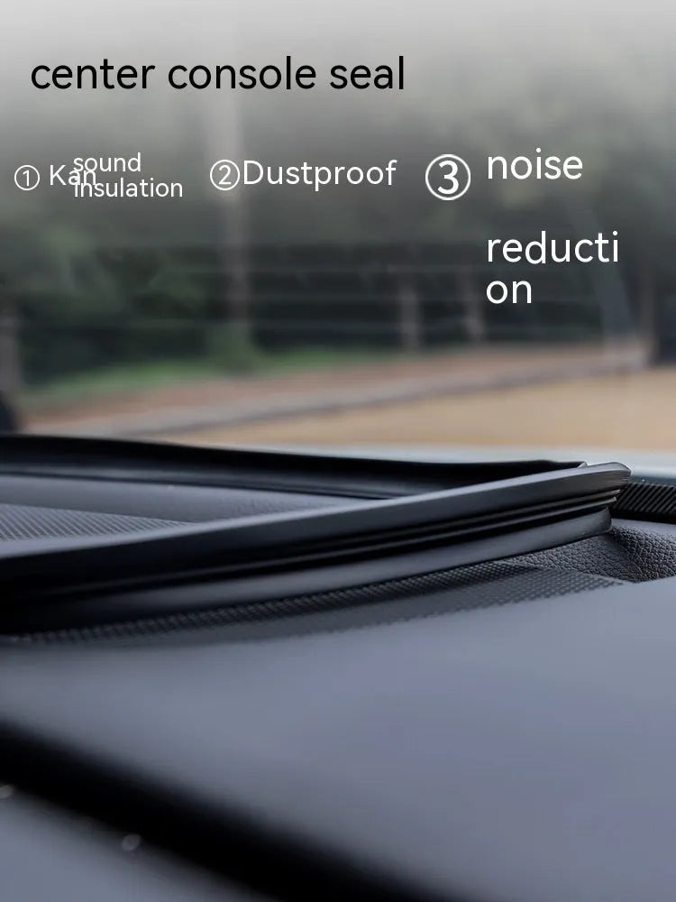 Outlander dashboard silicone sealing strip with six-card slots measuring 1.6 metres