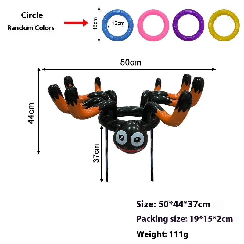 PVC inflatable throwing toy in character design options for teenagers