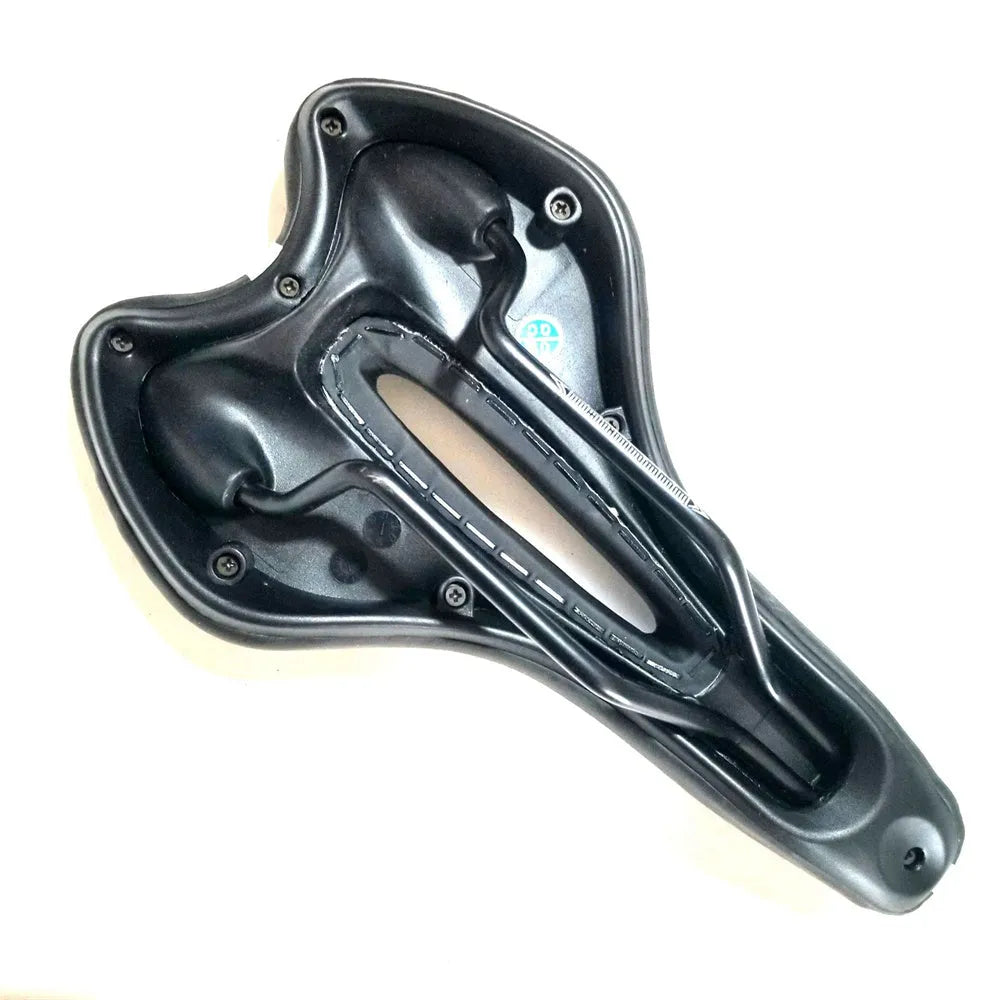 Thickened silicone bicycle saddle cushion with waterproof cover and maintenance tools