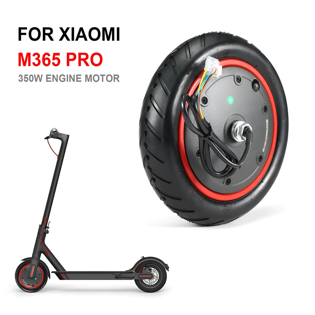 8.5-inch butyl rubber inner tube for Pro 350W electric scooter wheel replacement.