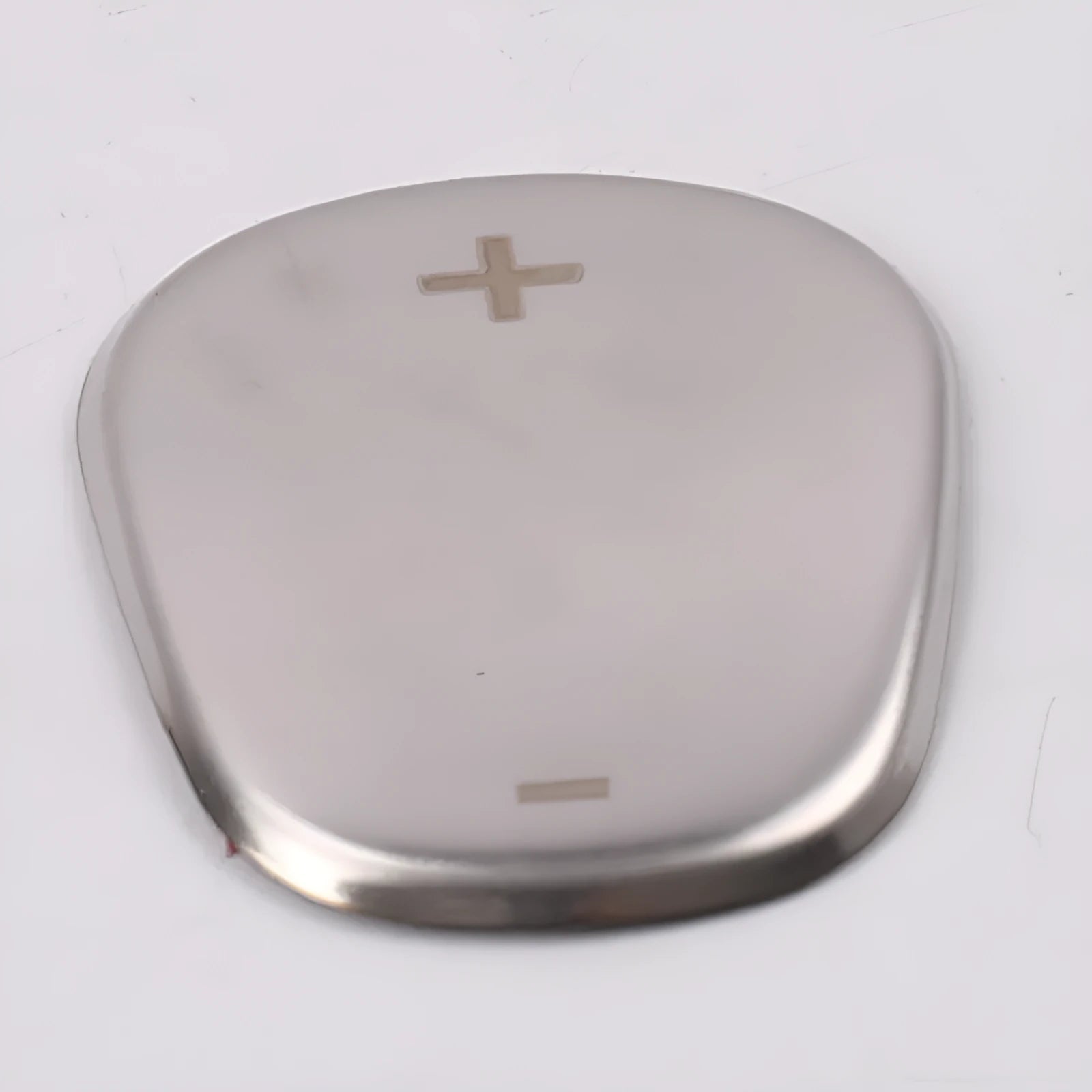 Stainless steel gear controller cover for Z Gear Head Patch Cruze measuring 88mm diameter