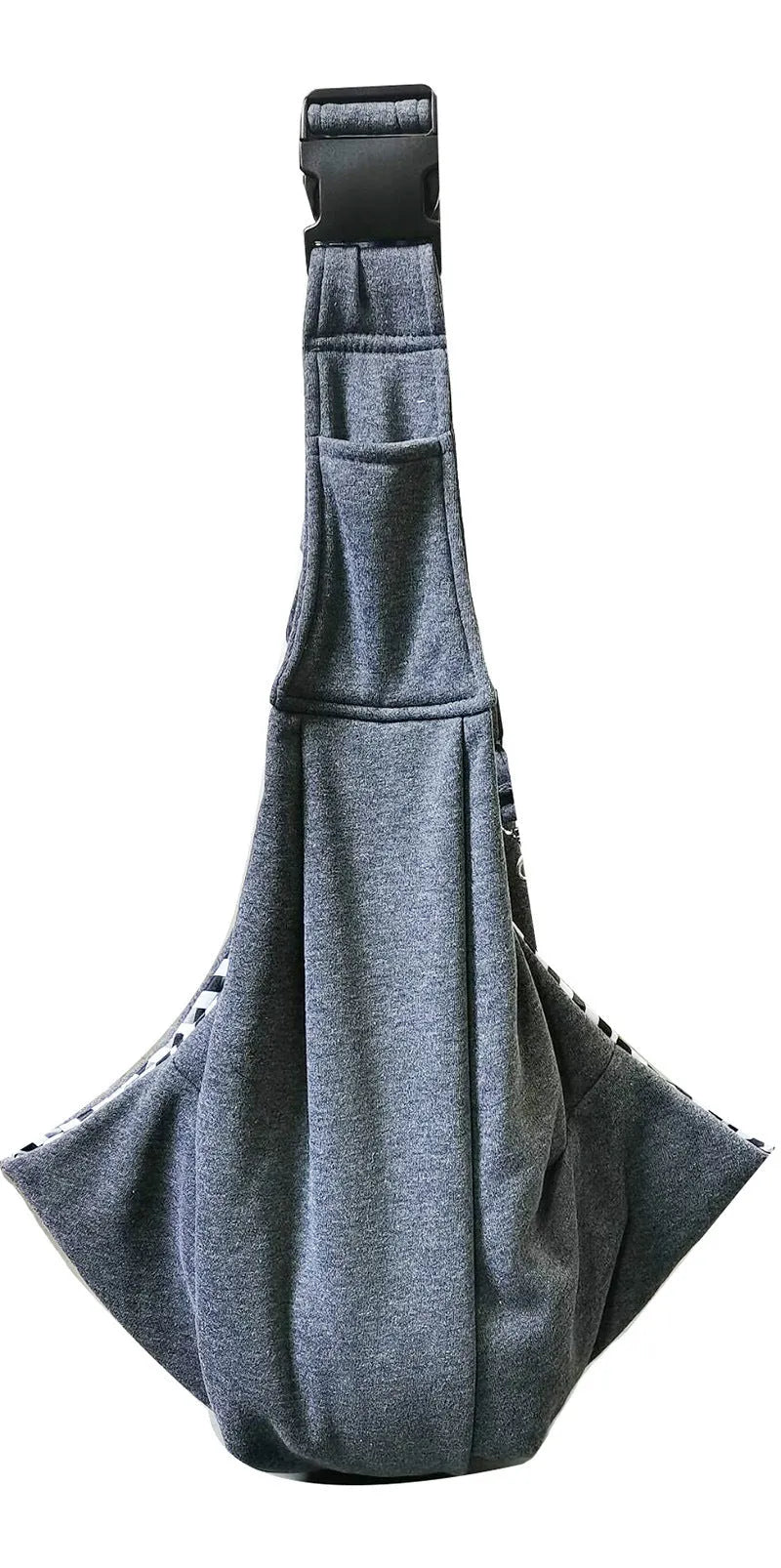 Soft polyester dog carrier bag with adjustable shoulder strap for pets under 7.5kg
