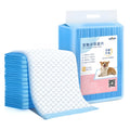 Pet dog diapers pads in non-woven fabric, available in S to XL sizes with deodorising bamboo charcoal option